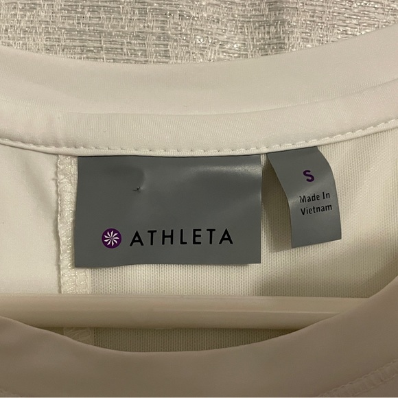 Athleta Sunlover UPF Split Back, Sleeveless Tulip Top Size Small, like NEW! - Picture 6 of 9